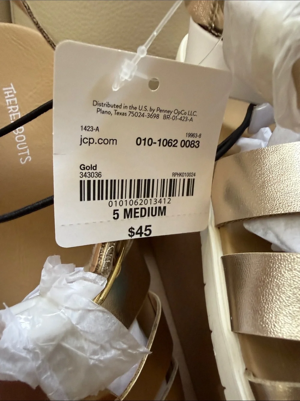 TH Alana Kids Metallic Gold Braided Slingback Sandals - Gold